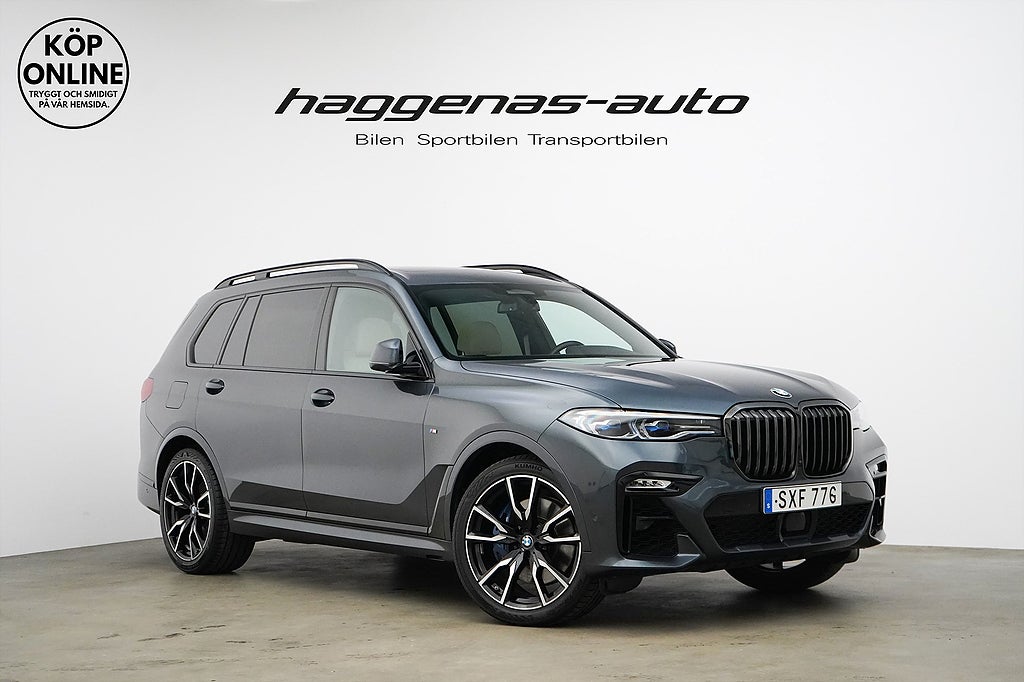 BMW X7 xDrive40d / 340hk / 7-sits / Se Spec