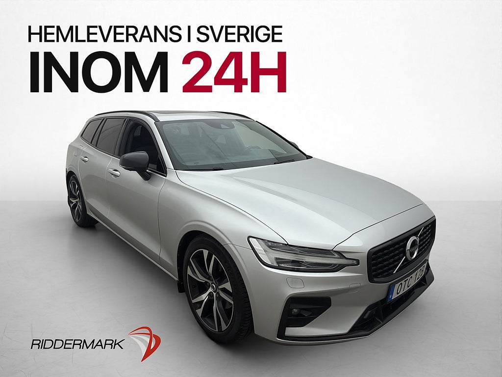 Volvo V60 B4 R-Design Pano h/k HuD 360° Drag 197hk
