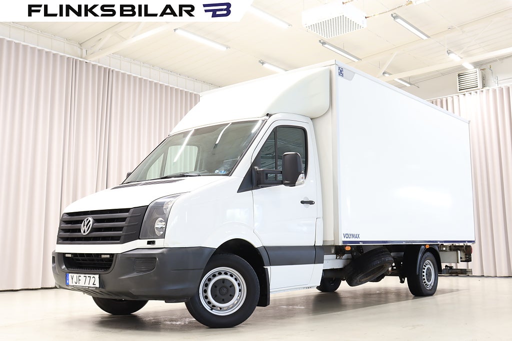 Volkswagen crafter 163HK Volymskåp BG-Lyft 8171Mil EnÄgare