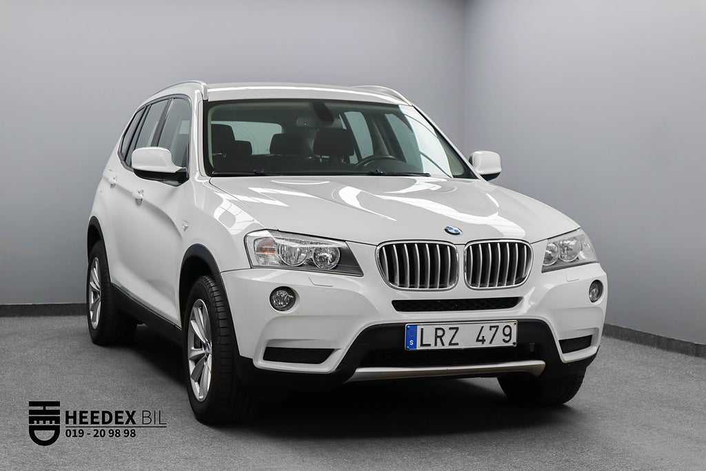 BMW X3 xDrive30d Steptronic 258hk Sportstolar Drag Nyservad