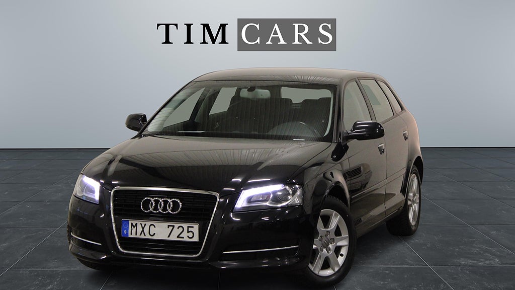 Audi A3 Sportback 1.6 TDI Attraction, Comfort Euro 5 lågmil 