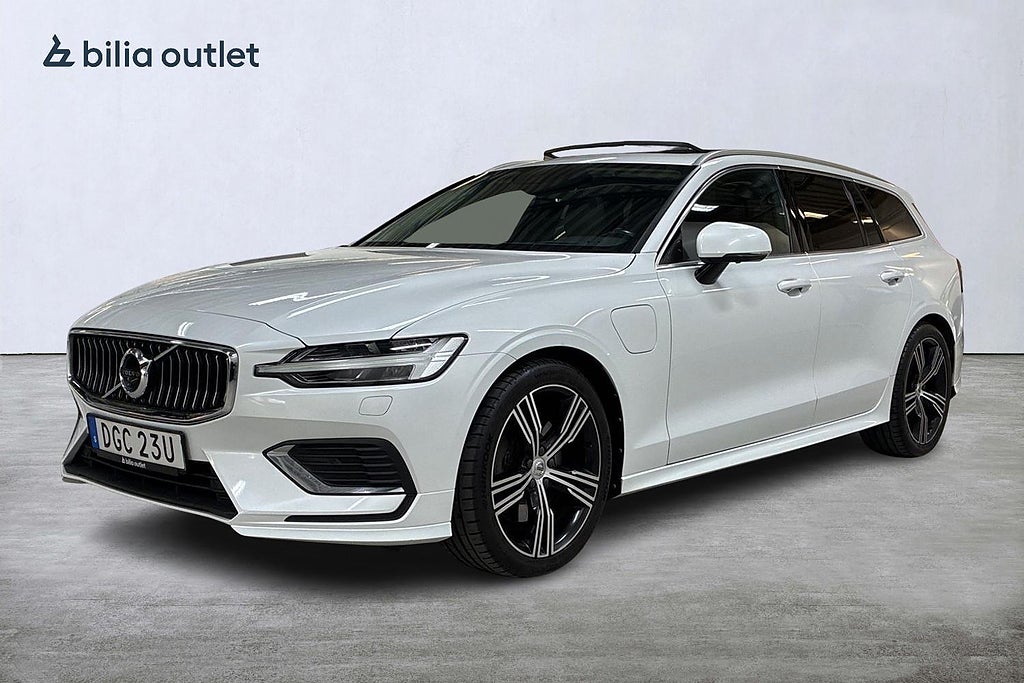 Volvo V60 Recharge T6 Inscription 340hk Panorama HuD Drag HK 360°