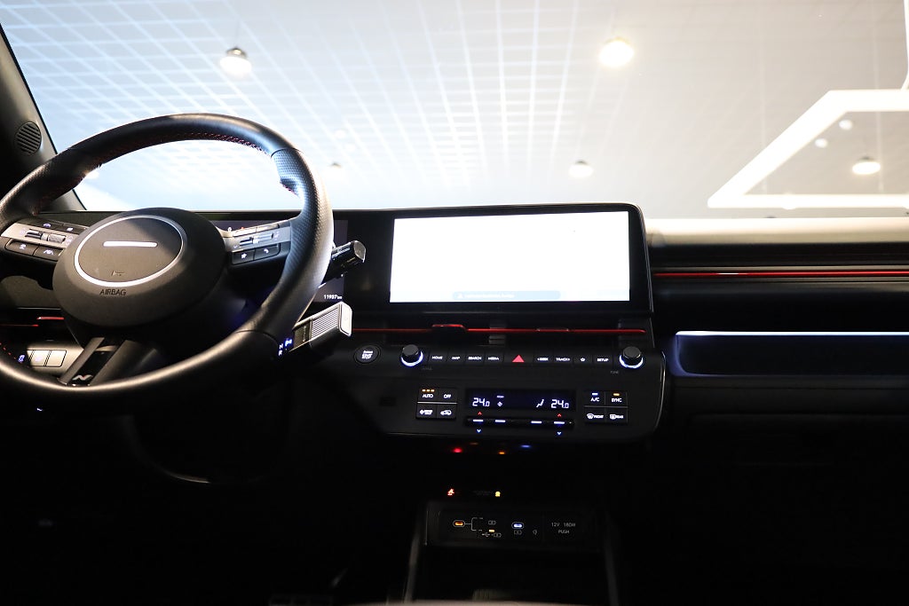 Hyundai Kona Hybrid DCT N-Line Drag 360° Navi Keyless Rattvärme 2025