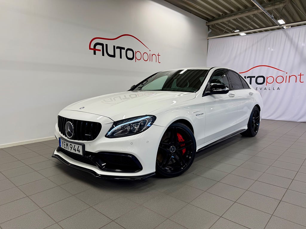 Mercedes-Benz AMG C 63 S Performance 510hk|Burmester|Night Package|SE UTR