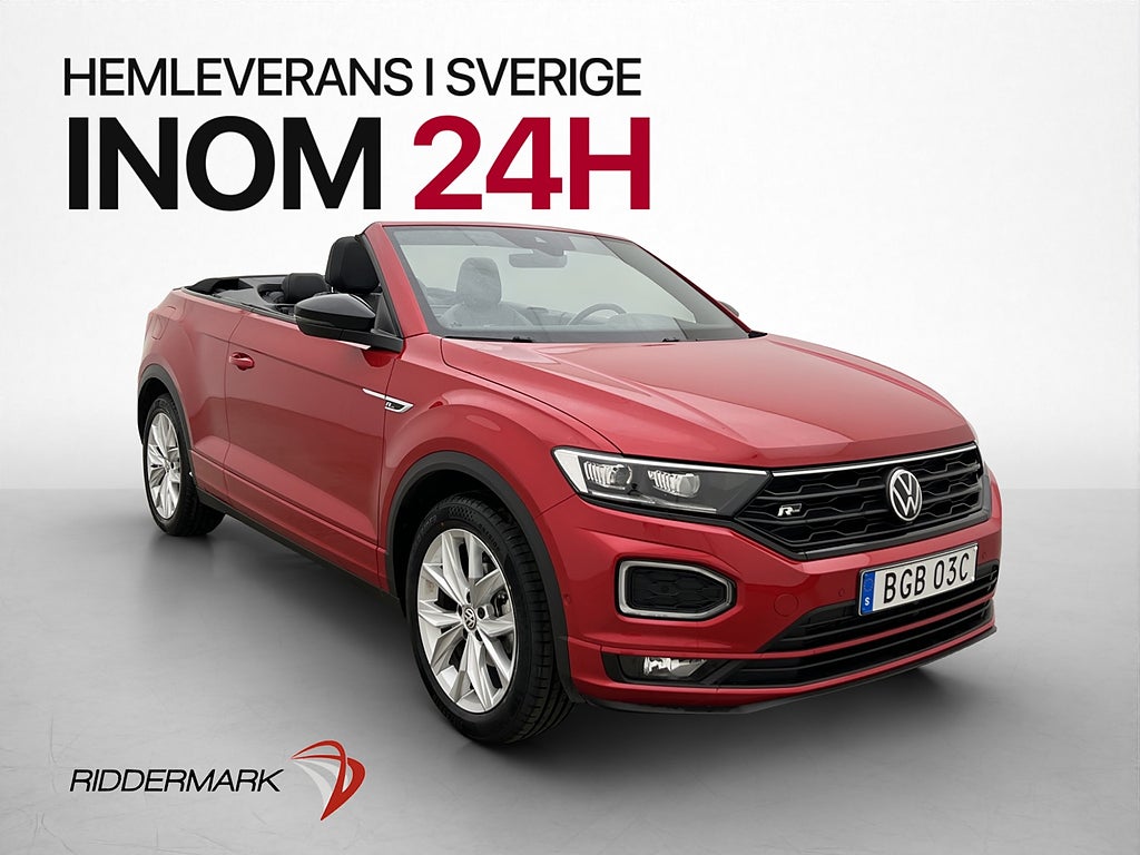 Volkswagen T-Roc 150hk R-Line Kamera CarPlay Navi