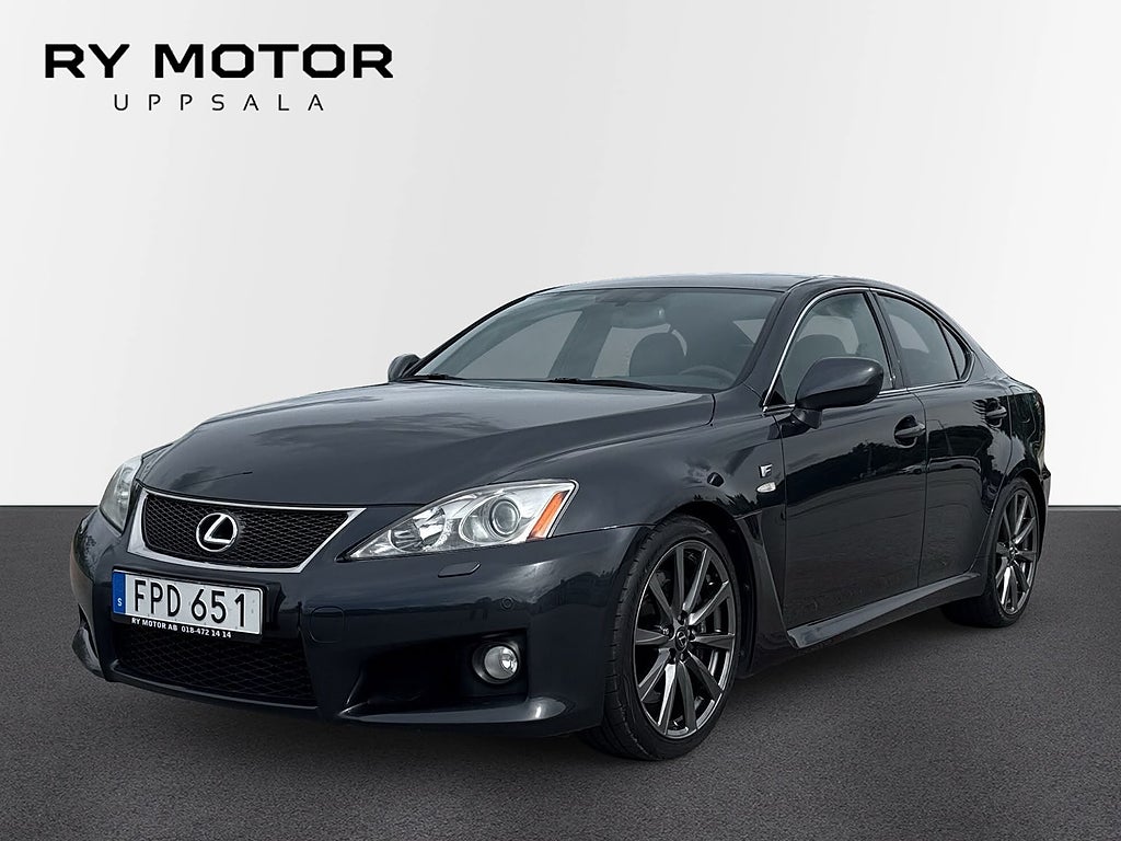 Lexus IS F 5.0 V8 423hk | Svensksåld | F-Sport | Samlarbil