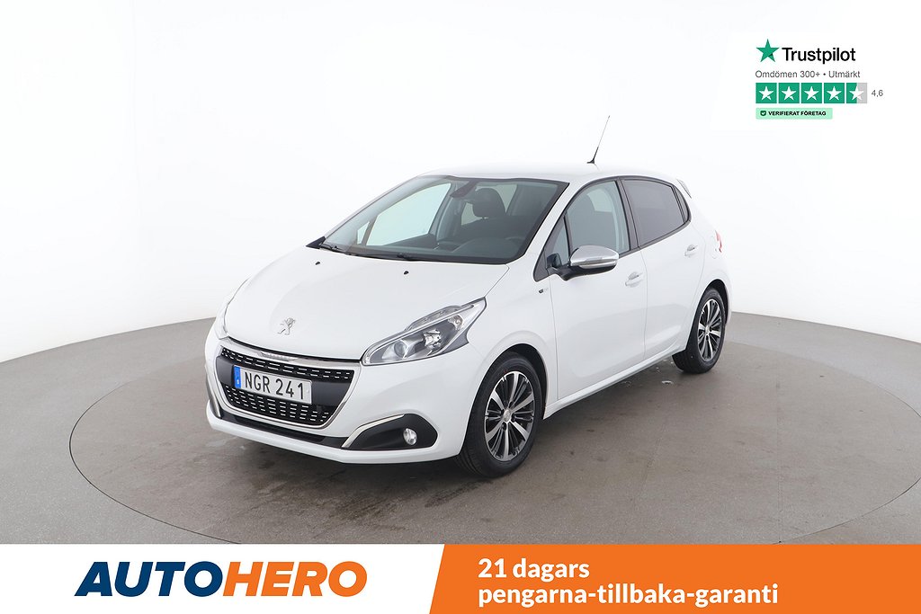 Peugeot 208 5-dörrar 1.2 VTi / NYSERVAD, GPS, PDC-Bak