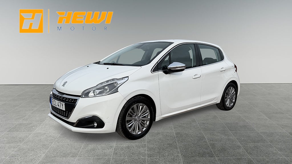 Peugeot 208 5-dörrar 1.2 PureTech 82HK|Backsensor|AC|S&V-hjul