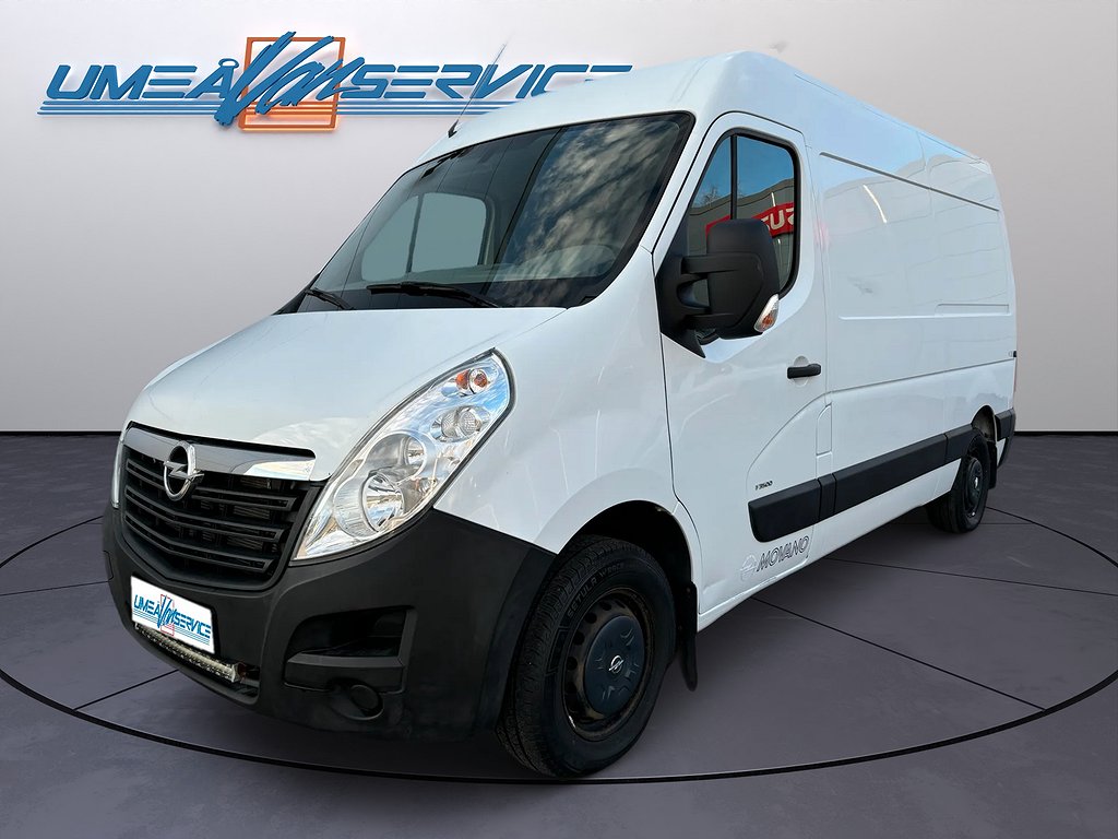 Opel Movano 2.3 136hk L2H2 Bakgavellyft Dieselvärmare 