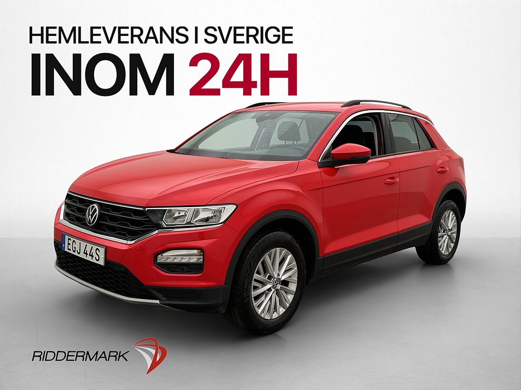 Volkswagen T-Roc 1.0 TSI  P-Sensorer CarPlay Adapt-Fart