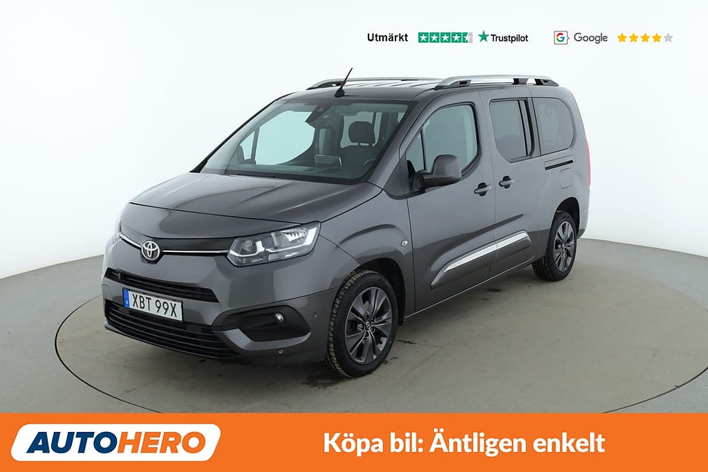 Toyota ProAce City Verso 1.2 T 7 Sits / HUD, ACC, CarPlay