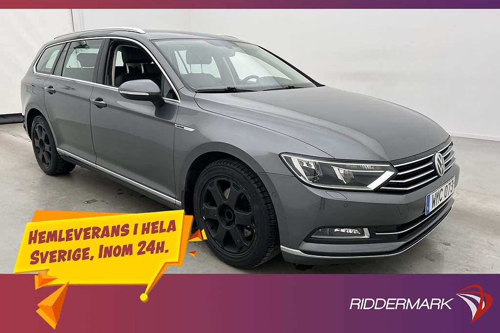 Volkswagen Passat 2.0 TDI 190hk 4M GT Värmare Drag Kamera