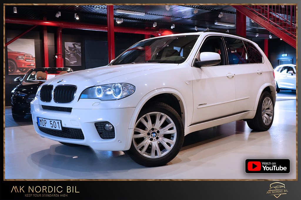 BMW X5 xDrive30d | M Sport | EL-Stolar | Stora Skärm | 245hk