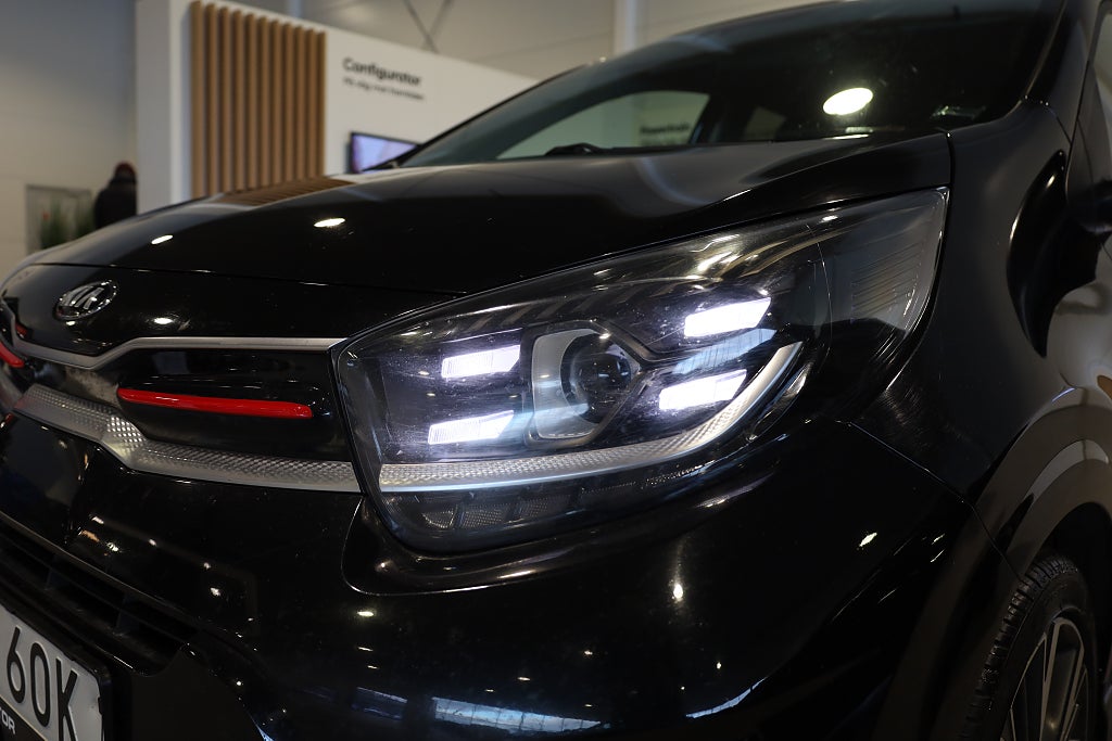 Kia Picanto 1,0 T-GDI GT-Line Navi Kamera Läder CarPlay Keyless