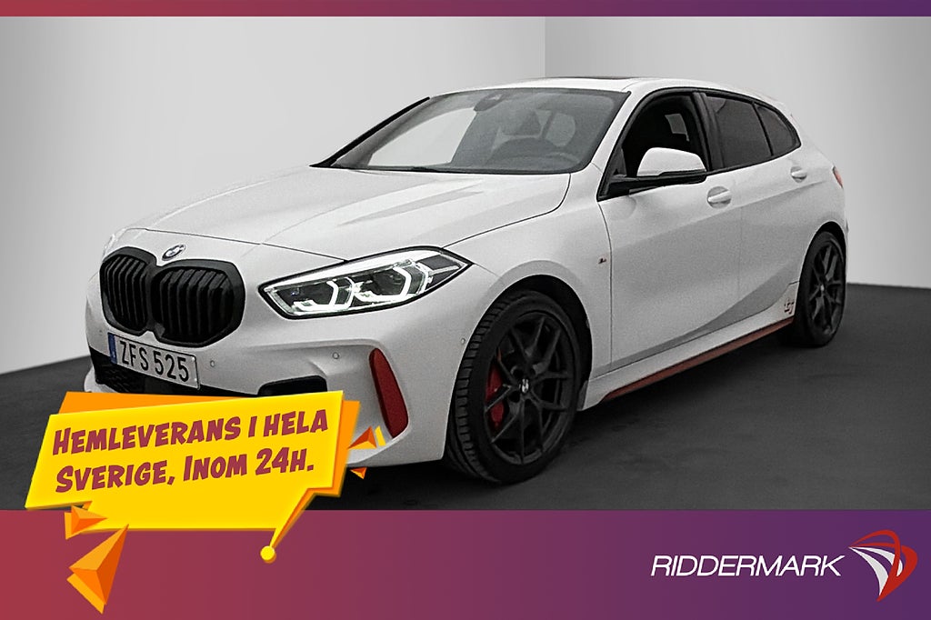 BMW 128TI M Sport Panorama H/K Kamera HUD CarPlay Rattvärme