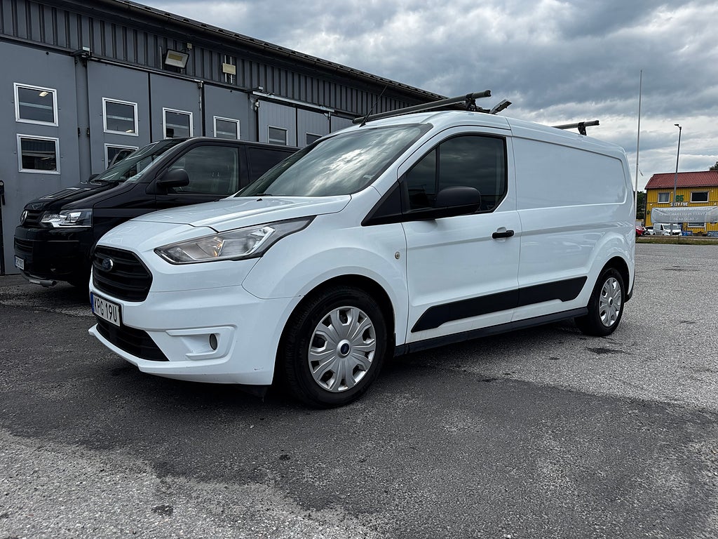 Ford Transit Connect 230 LWB Lång 1.5 EcoBlue Leasingsbar 3 Sits Drag Euro 6