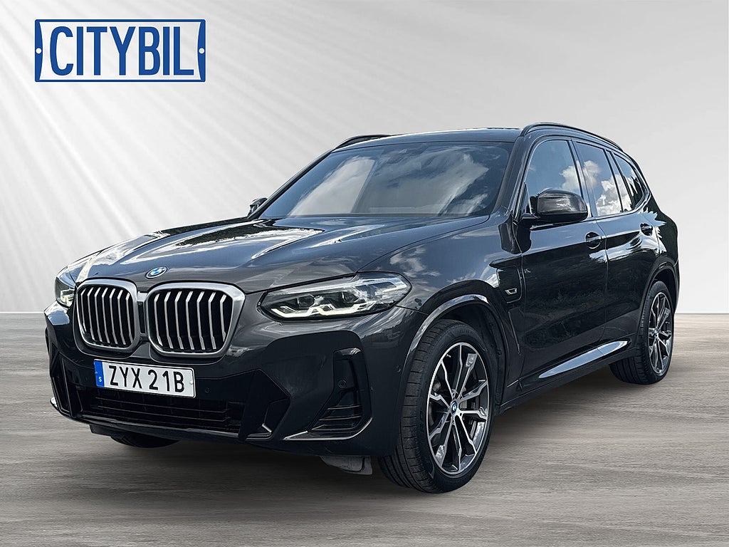 BMW X3 xDrive30e PHEV M-Sport - 20" - Drag - Läder - Moms 1äg