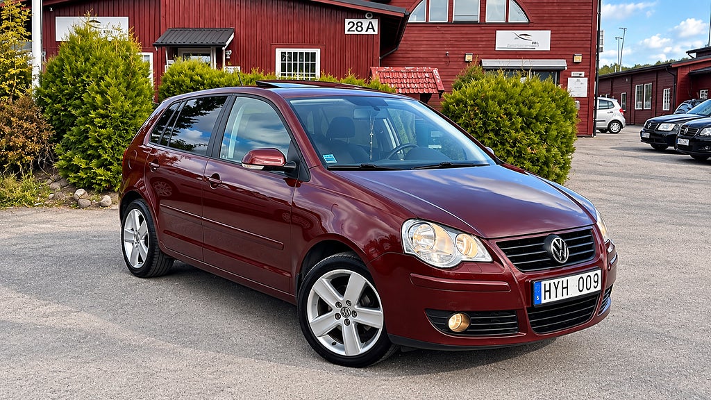 Volkswagen Polo 5-dörrar 1.4 TipTronic - 3500 Mil ! - 2 Ägare -Taklucka