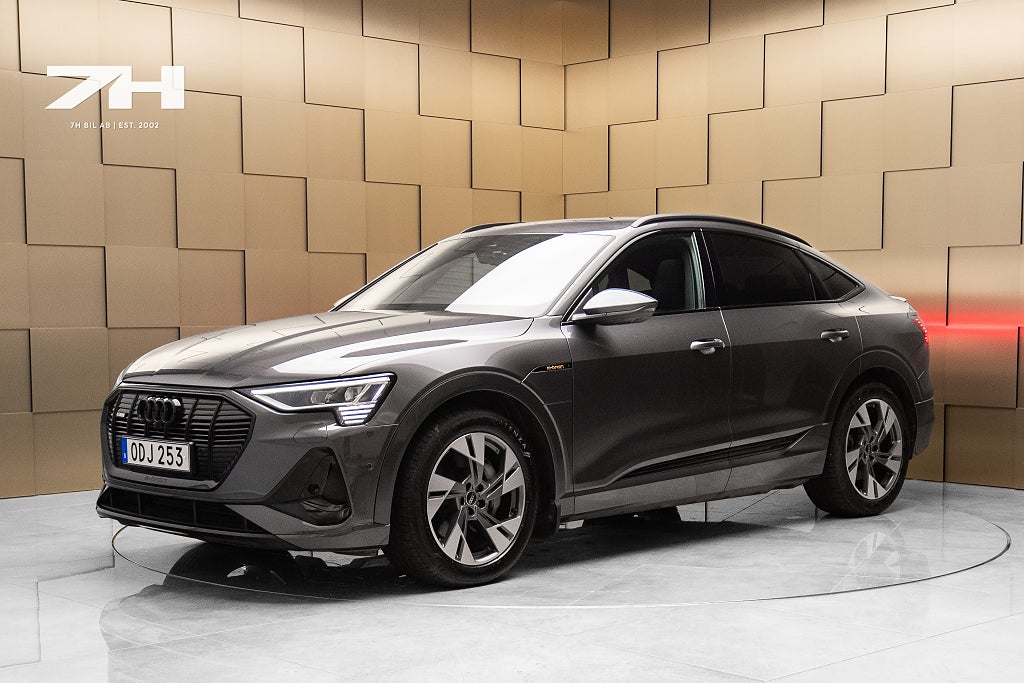 Audi e-tron Sportback Sportback 55 quattro S line B&O / Pano / Luftfjädring
