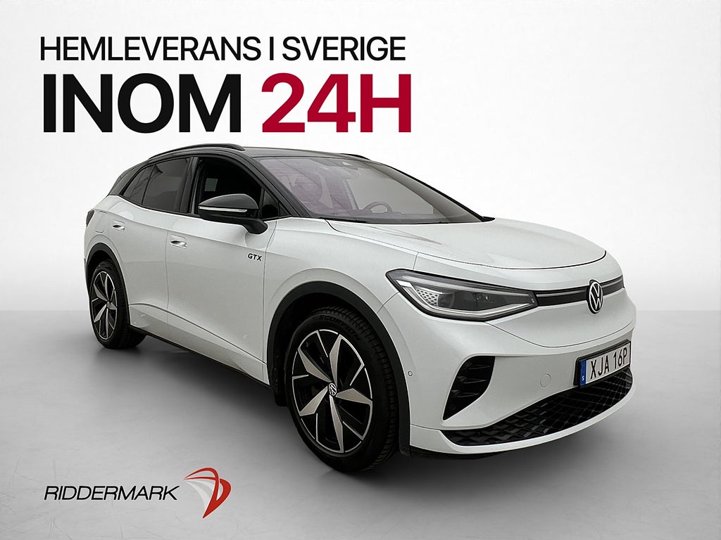Volkswagen ID.4 299hk GTX Drag Navi Kamera Carplay Värmare