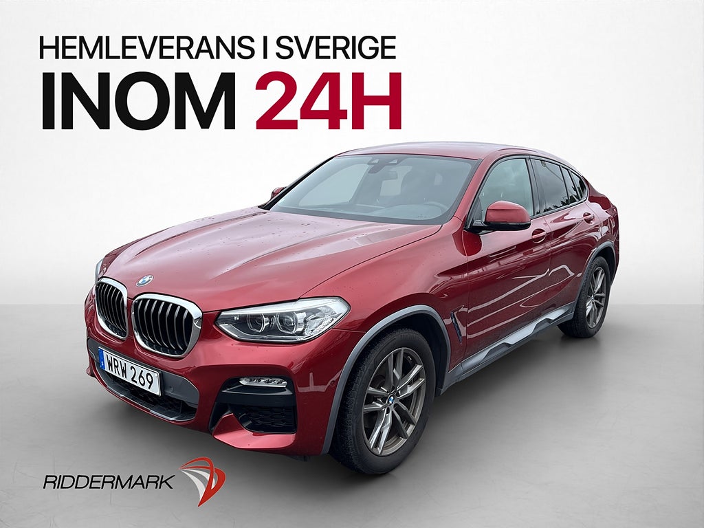 BMW X4 XDrive20i 184hk M Sport Värmare Navi Kamera HiFi