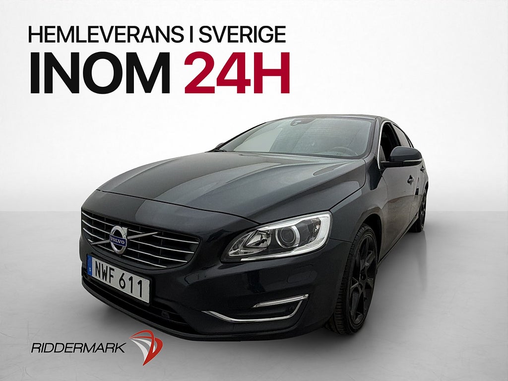 Volvo S60 T5 Momentum Business Pro Drag Välservad VOC Navi
