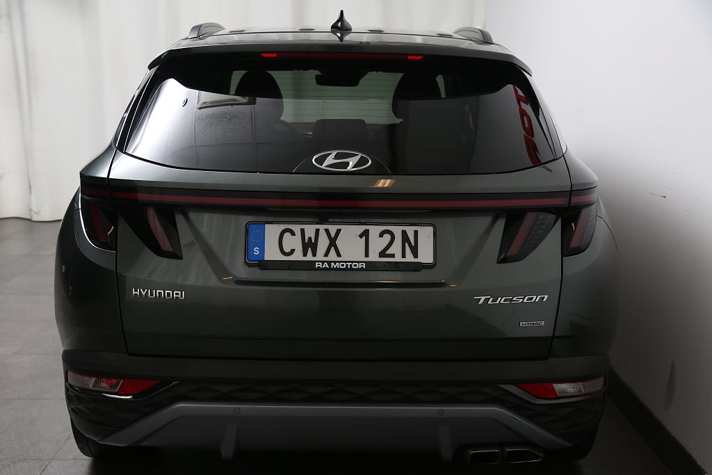 Hyundai Tucson 1,6 T-GDI 180hk Advanced AWD Aut Skinn KRELL 1ägare 2021