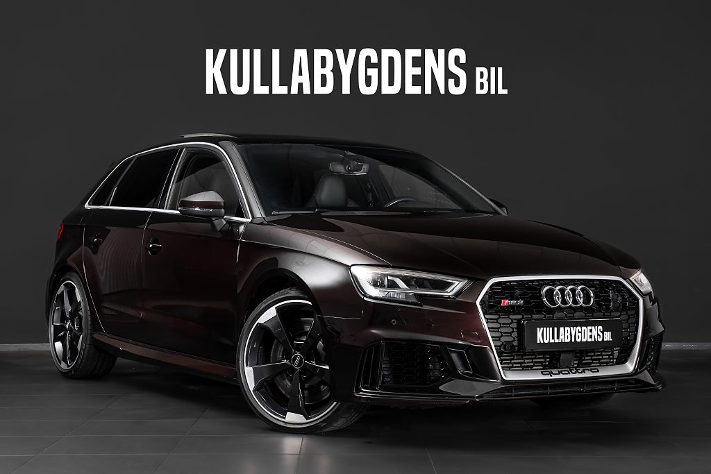 Audi RS3 Sportback S Tronic 400hk | Glastaklucka | B&O | Se utr