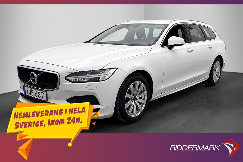 Volvo V90 D3 Momentum Drag Värmare Rattvärme Sensorer VOC