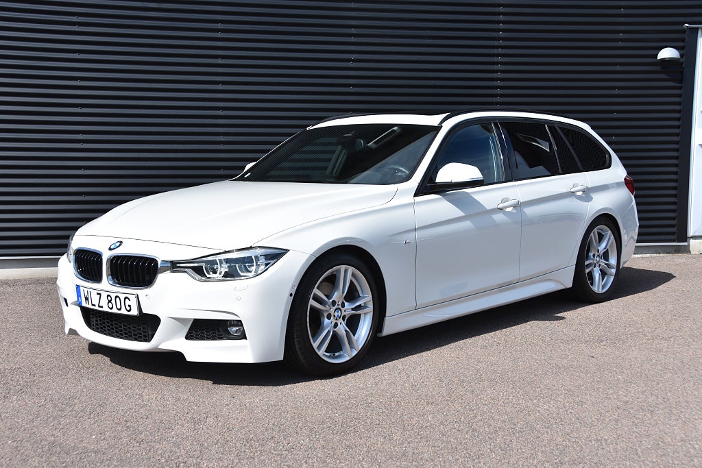 BMW 320D xDrive Touring M Sport Panorama, Drag, Helskinn Eu6