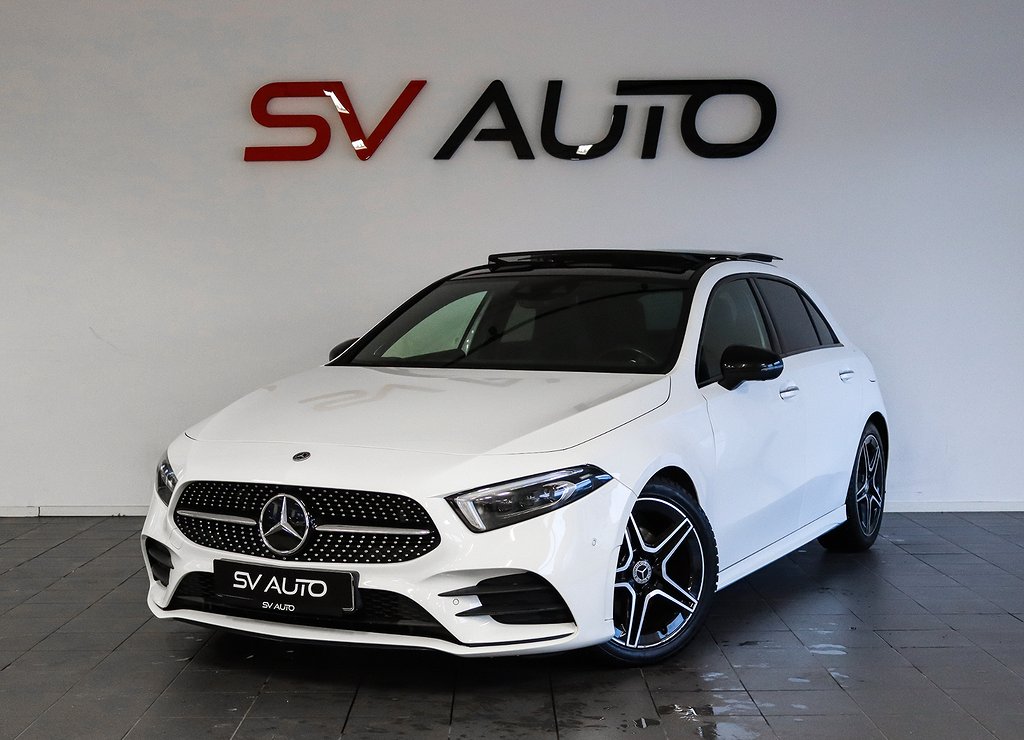 Mercedes-Benz A 180 d AMG Sport Pano Burmester Fullutrustad