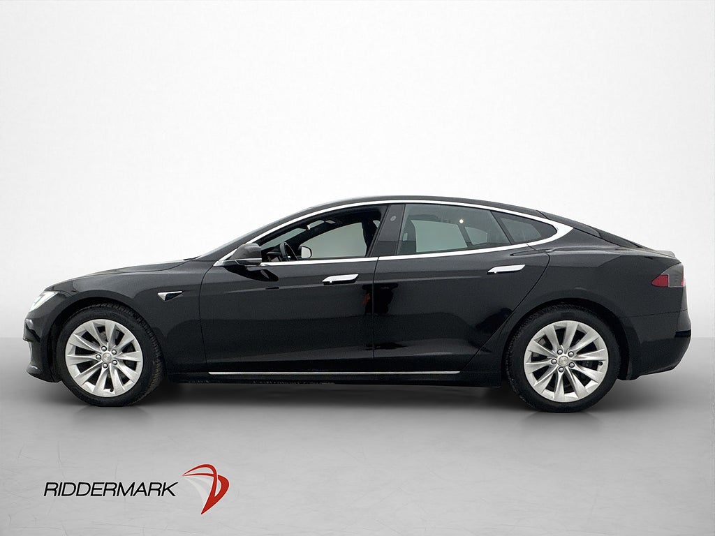 Tesla Model S Long Range AWD Raven Pano Luftfjädr MOMS 423hk