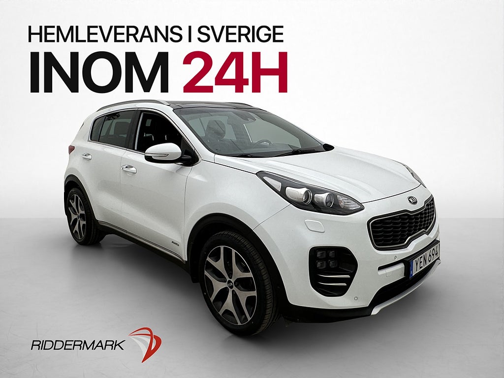Kia Sportage 2.0 CRDi AWD GT-Line Pano JBL Kamera Skinn Navi
