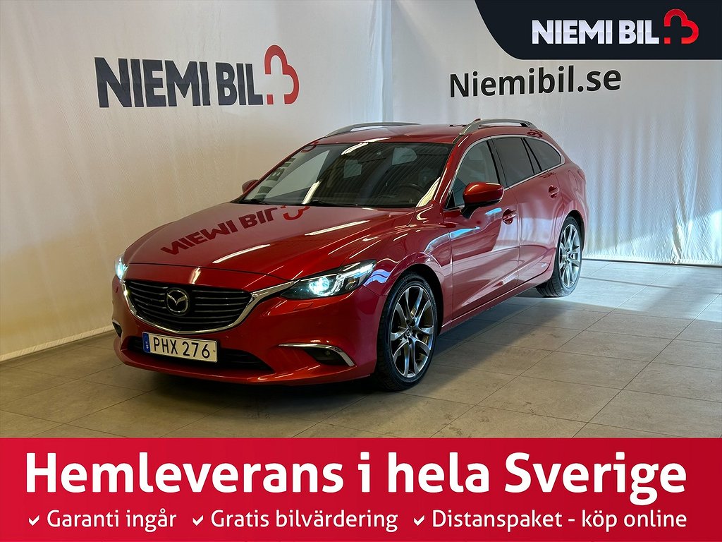 Mazda 6 2.2 AWD Optimum Drag/Dvärm/Kamera/BOSE/10ÅrsGaranti