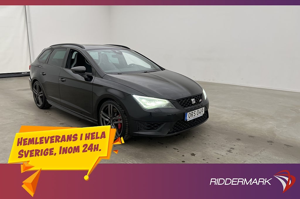 Seat Leon Cupra ST 290hk Panorama Brembo Dynamic-Chassi
