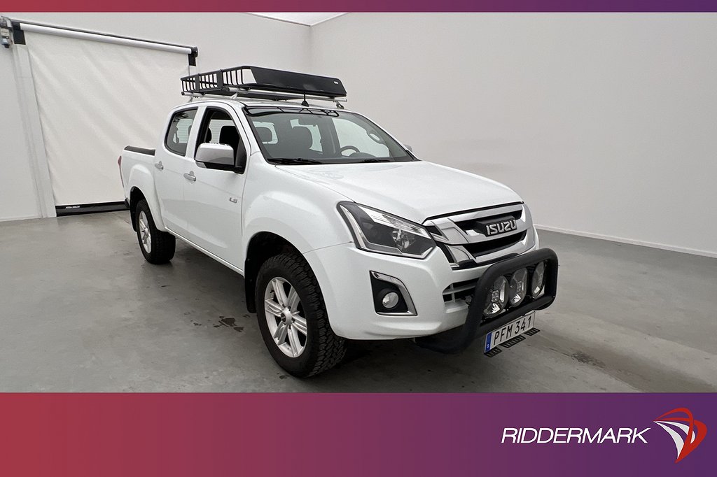 Isuzu D-Max 1.9 4WD 163hk Dragkrok Backkamera Jalusi Moms