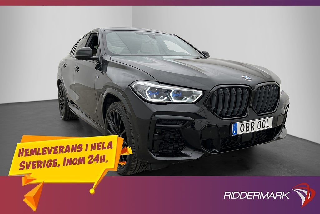 BMW X6 xDrive30d M Sport Innovation Pano H/K Värm Laser 360°
