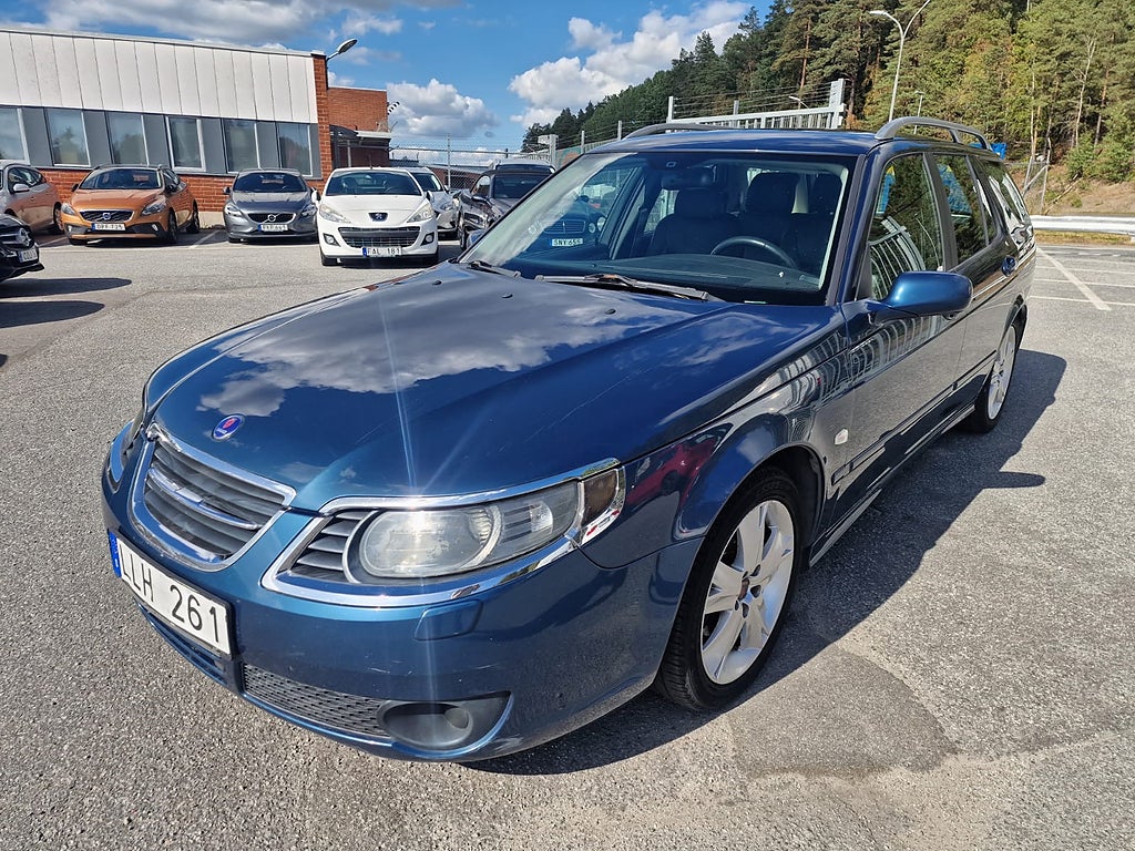 Saab 9-5 SportCombi 2.0t BioPower 150hk Automat Vector Nyservad 