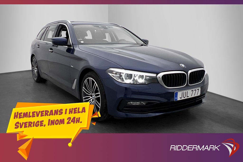 BMW 530 D xDrive 265hk Sport line Kamera Drag Digital Skinn