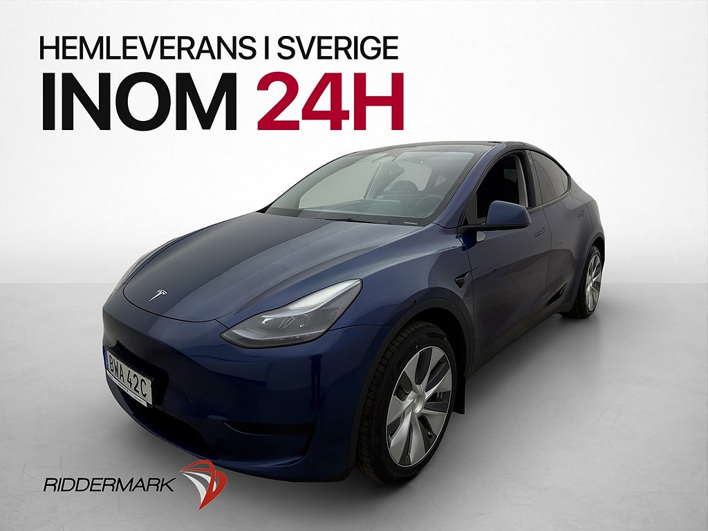 Tesla Model Y Standard Range Värmepump Dragkrok Autopilot