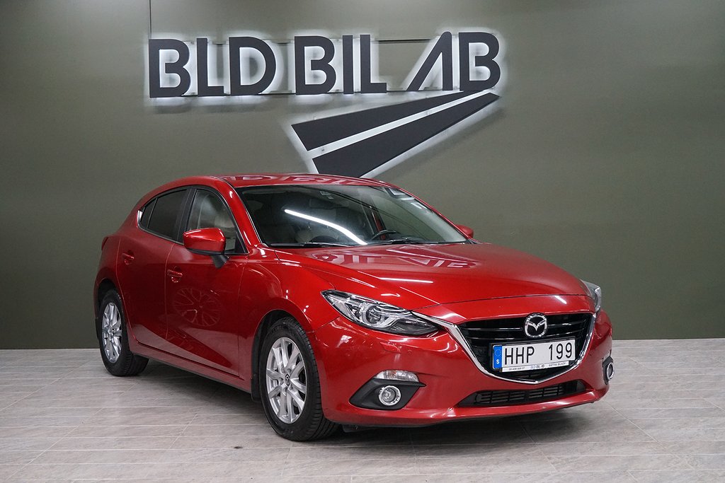 Mazda 3 Sport 2.2 SKYACTIV-D Optimum NAVI M-VÄRMARE 150HK