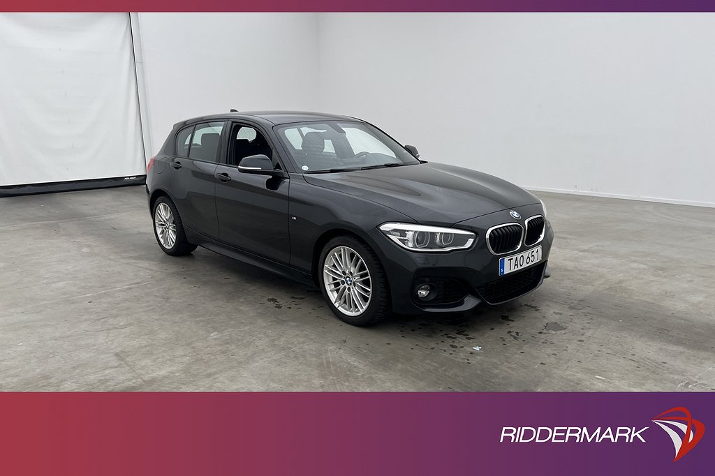 BMW 118 i 136hk M Sport Sensorer Skinn Farthållare Keyless