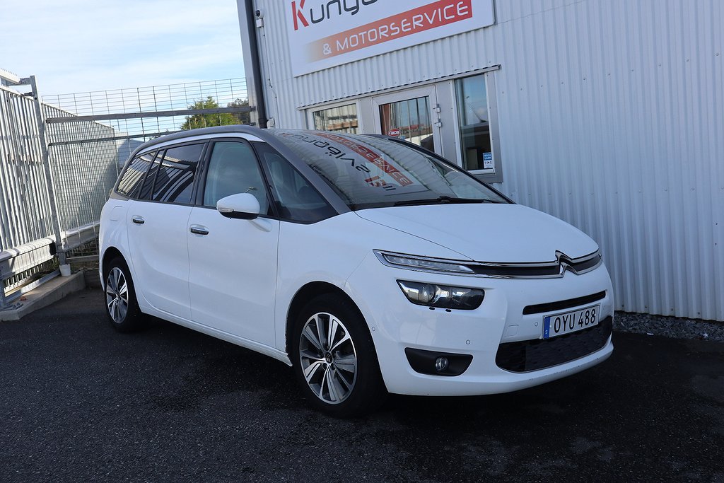 Citroën Grand C4 Picasso 1.6 BlueHDi Automat, 7-sits, Euro 6