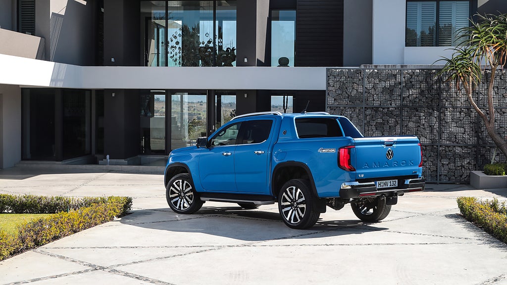 Nya Volkswagen Amarok är 9,6 centimeter längre än föregående generation. Foto: Volkswagen