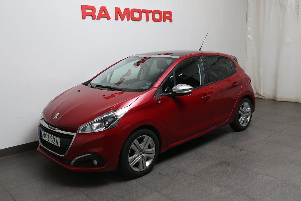 Peugeot 208 1,2 PureTech 82hk Style 5-D Panorama 2016