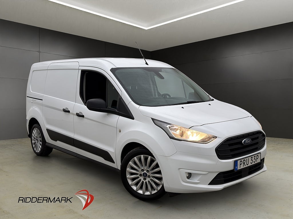 Ford Transit Connect LWB Värmare Drag B-Kamera CARPLAY Moms
