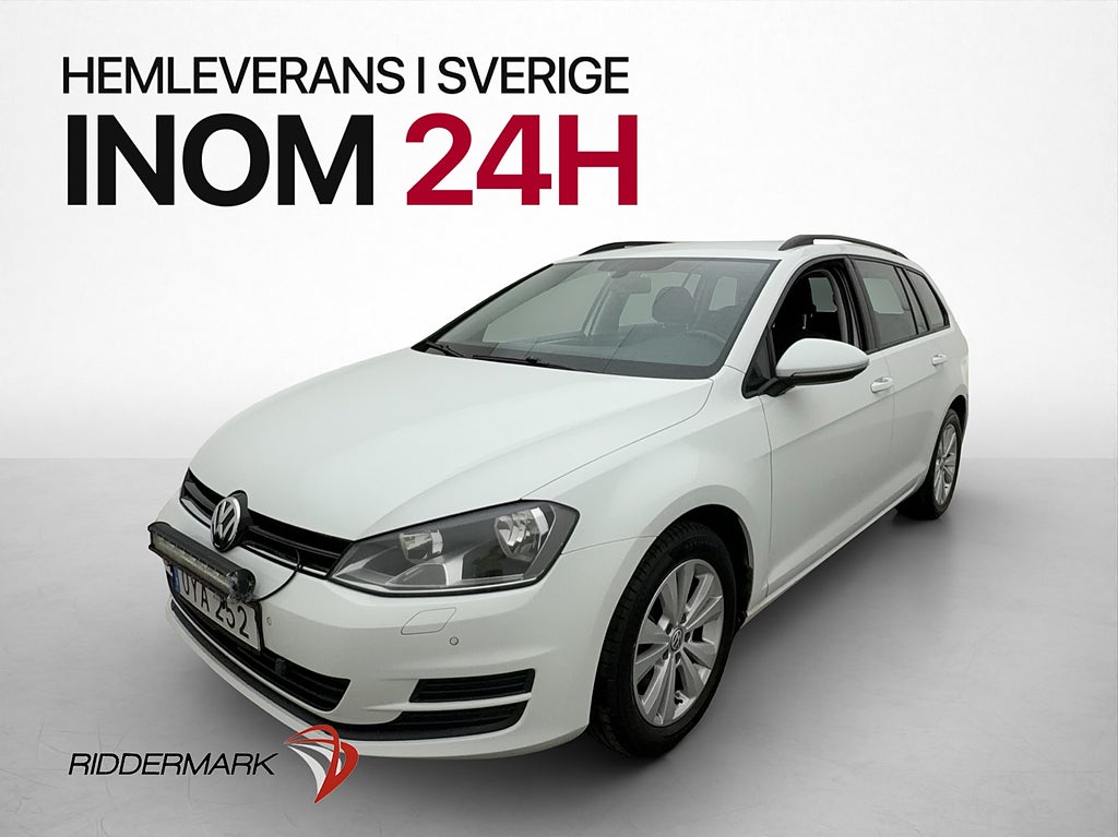Volkswagen Golf SC TDI 110hk D-Värmare LED-Ramp Kamera Drag