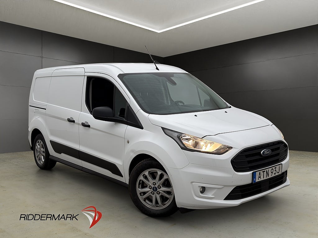 Ford Transit Connect LWB Värm 2xDörr Drag V-inr Kamera  Moms