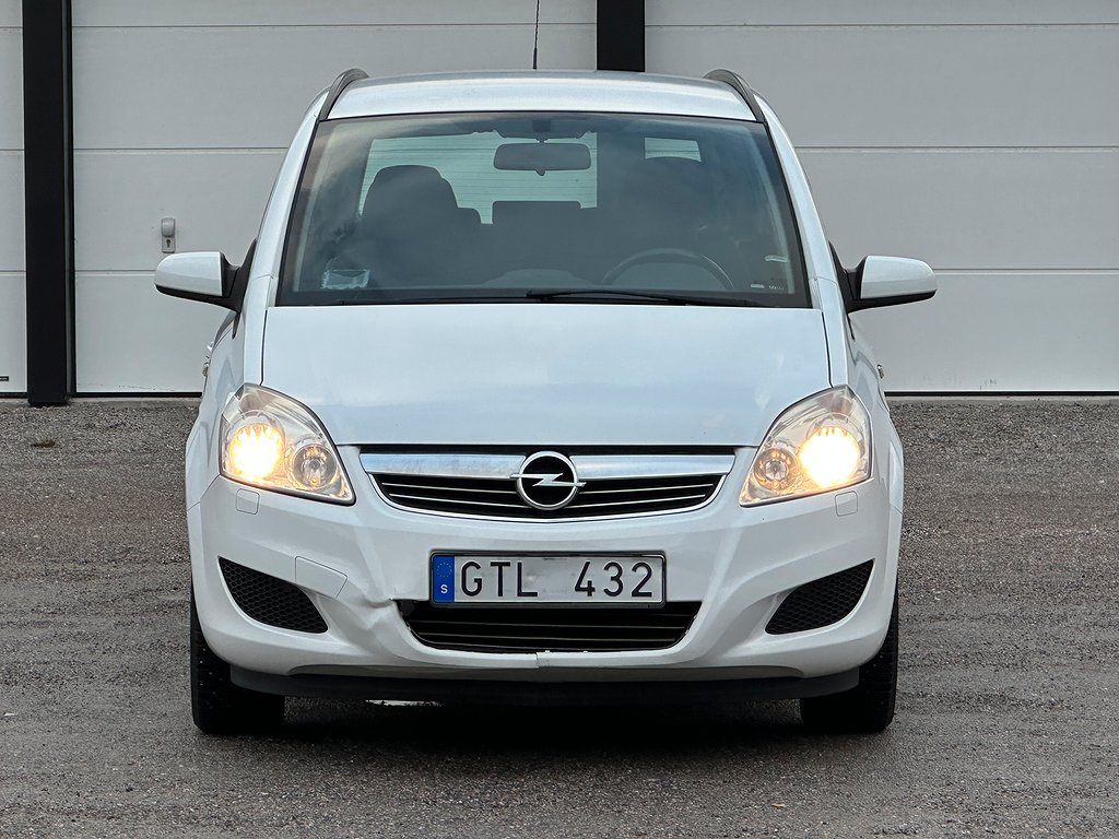 Opel Zafira 1.6 CNG ecoFLEX Euro4 Nybesiktigad 7-Sits Drag