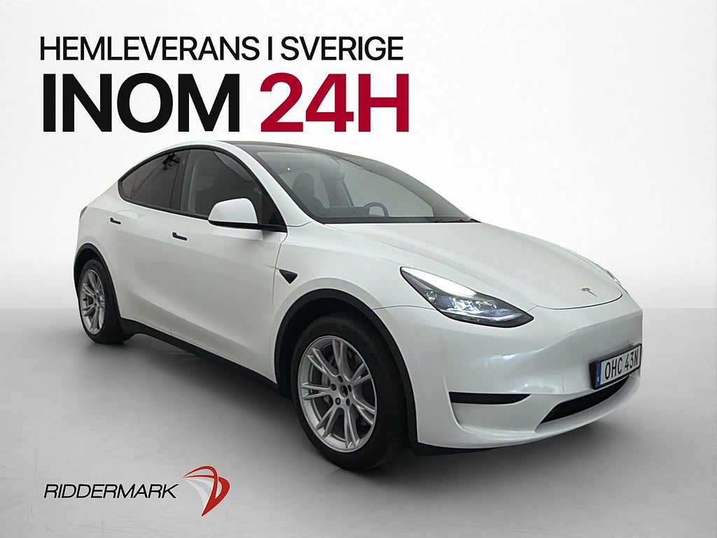 Tesla Model Y Standard Range RWD AP Pano En-Brukare MOMS